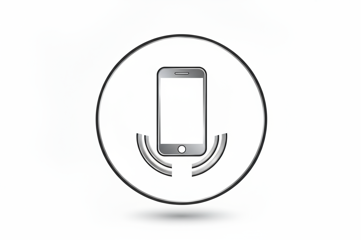 Ikona ładowarki indukcyjnej