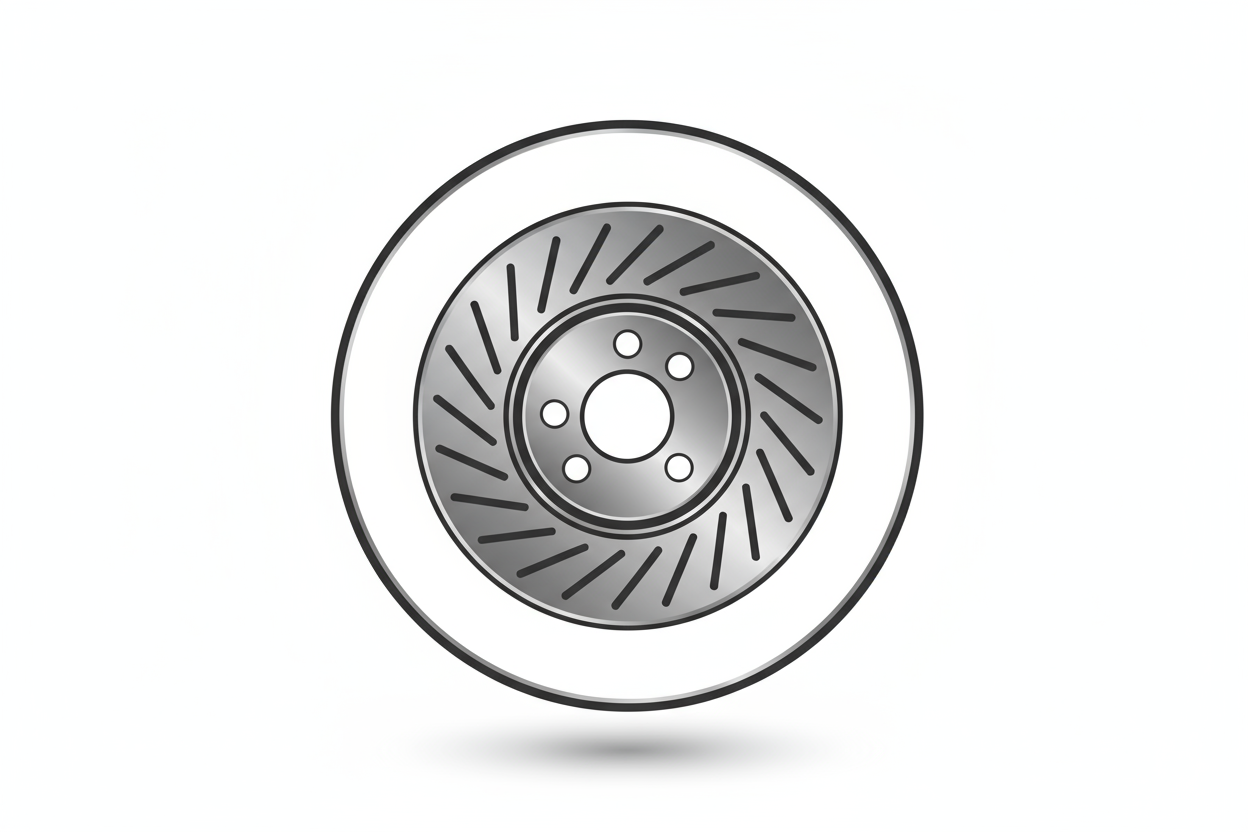 Ikona tarczy hamulcowej