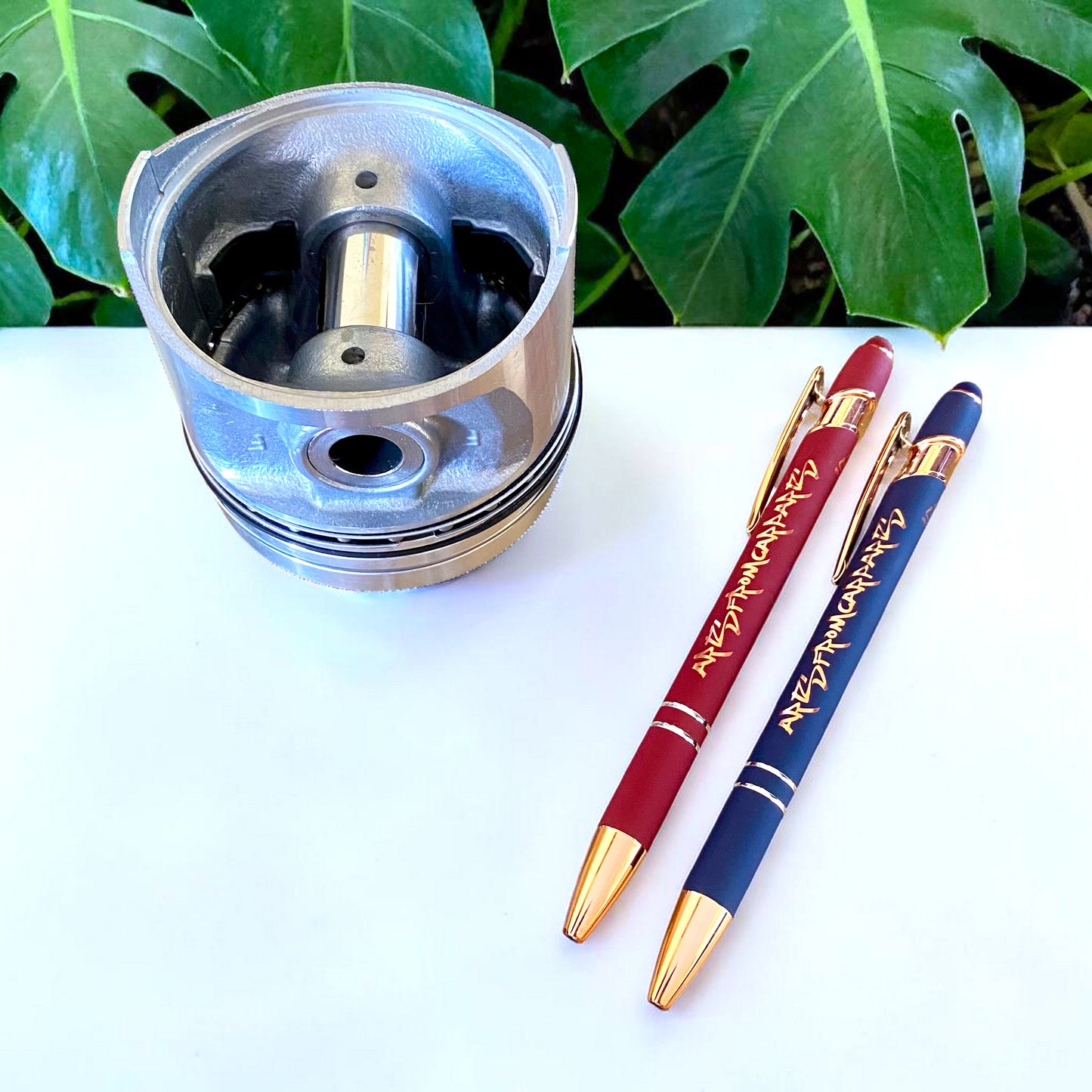 Piston Pen Holder